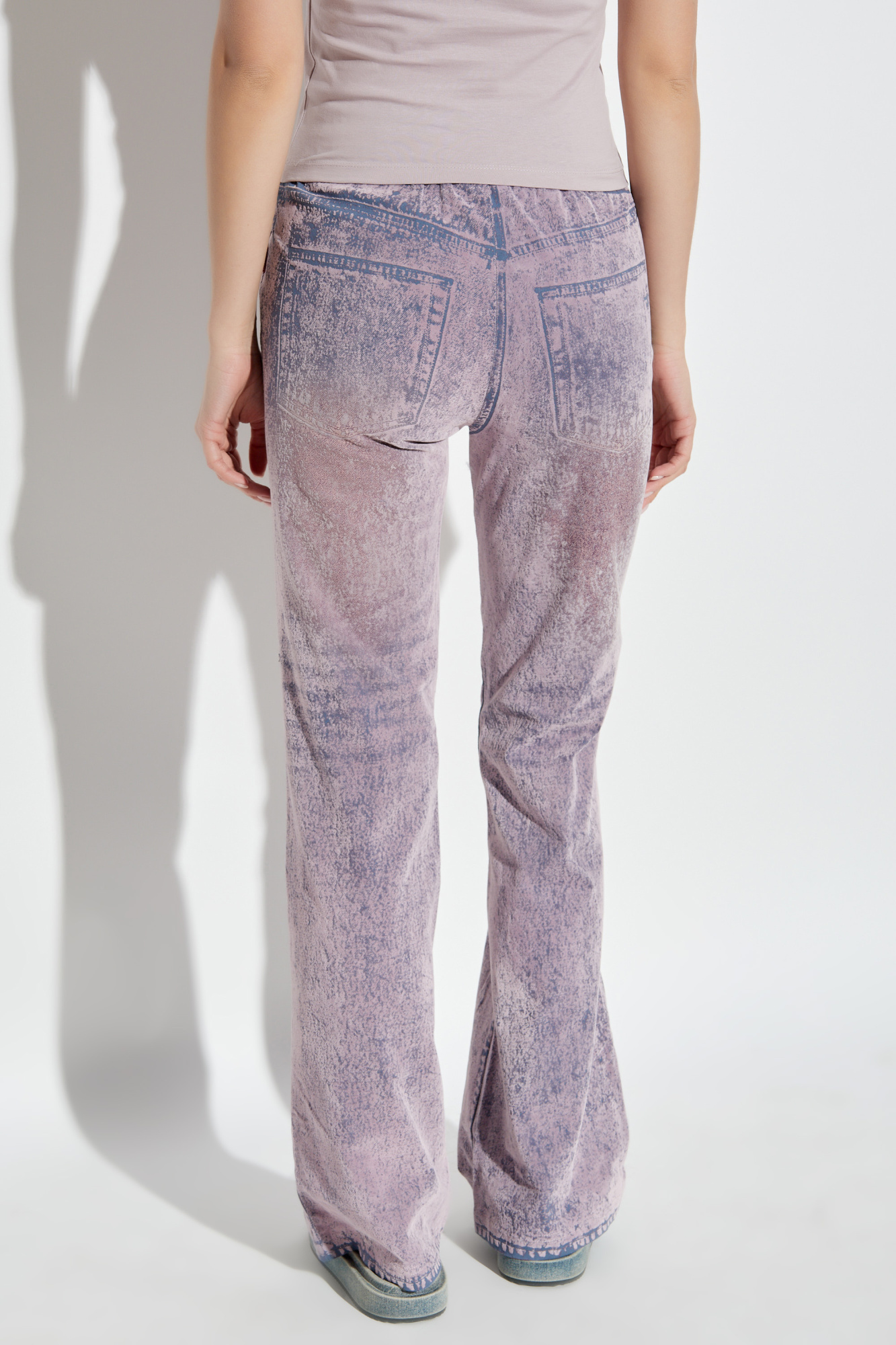 Pink Trousers P-NERV Diesel - Vitkac AS
